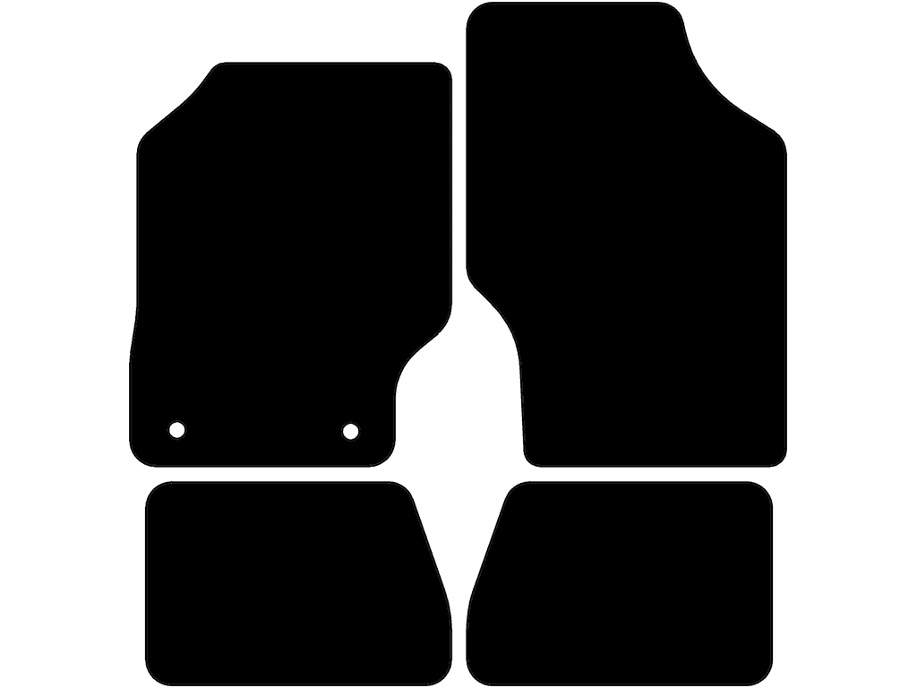 Tappetini per Subaru Justy 1984 - 1995