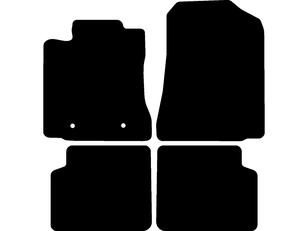 Tappetini per Toyota Corolla 2002 - 2004