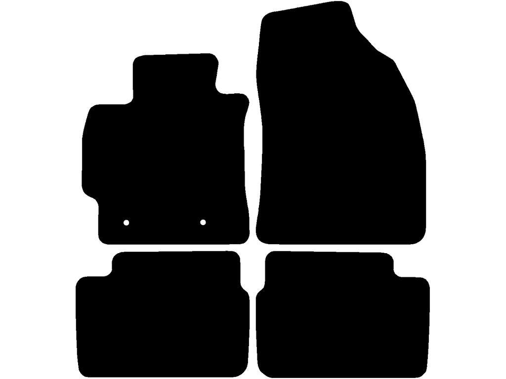 Tappetini per Toyota Corolla 2007 - 2010