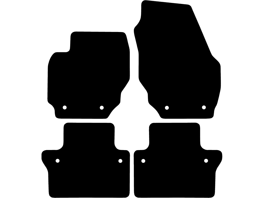 Tappetini per Volvo S80 2006 - 2016