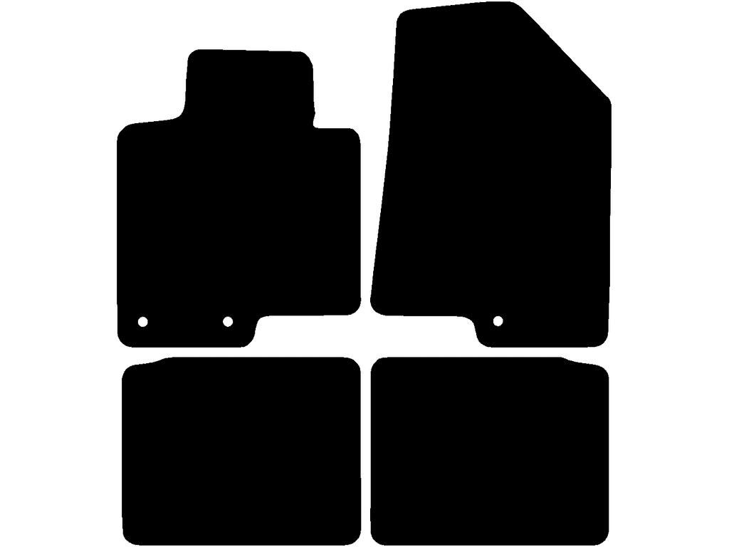 Tappetini per Hyundai i40 2011 - 2019