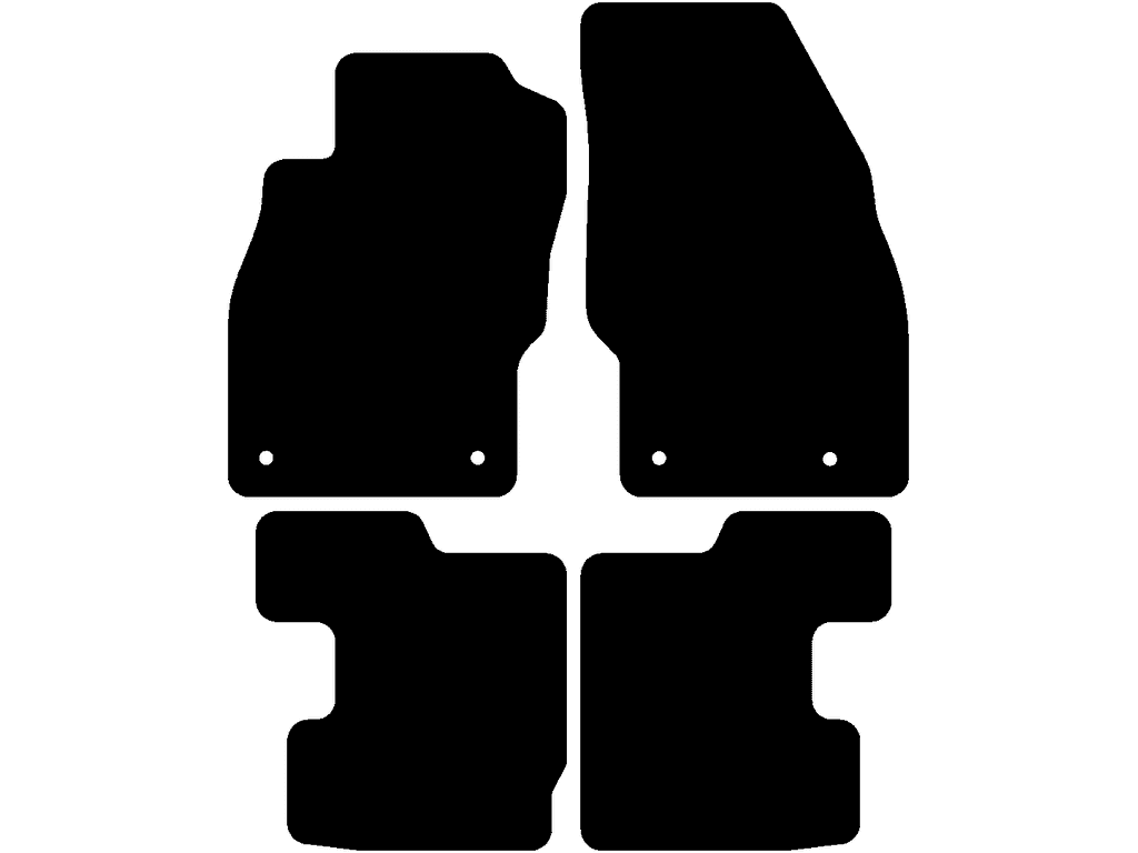 Tappetini per Opel Adam 2013 - 2019