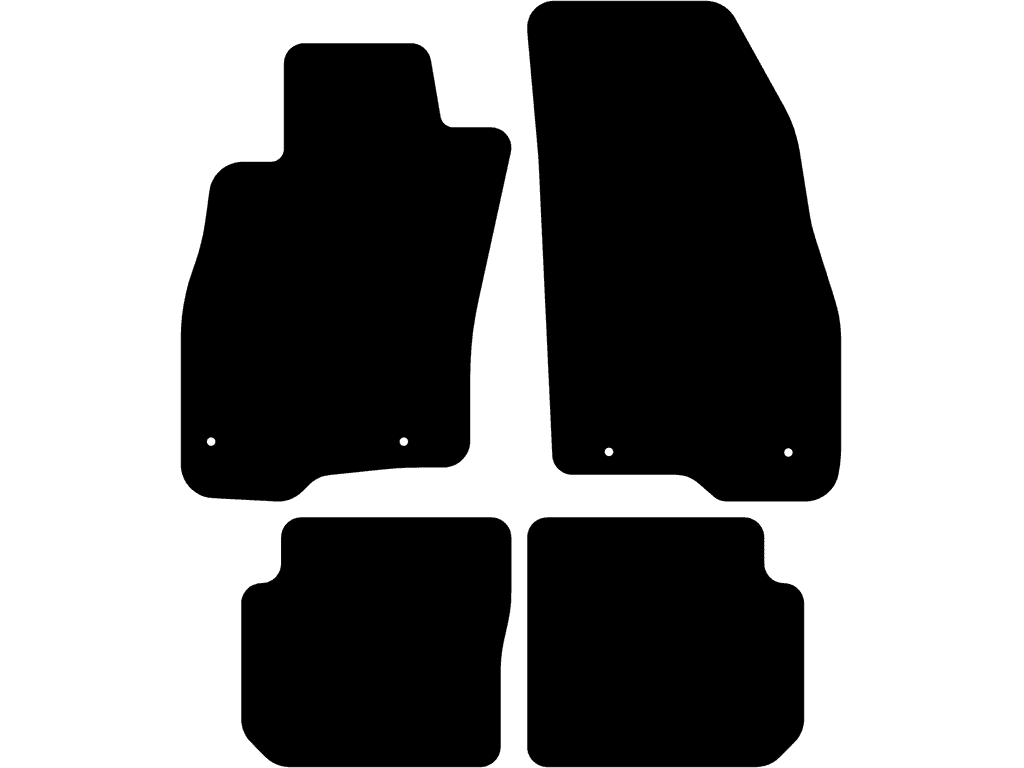 Tappetini per Fiat Punto 2012 - 2018