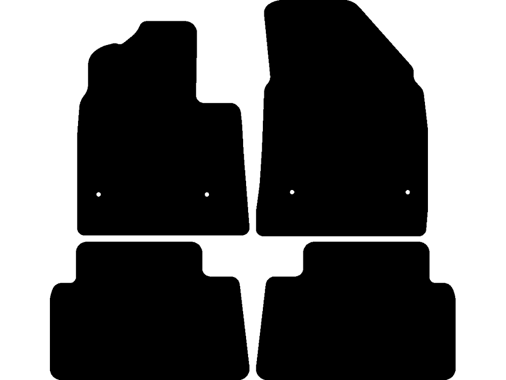 Tourer / Berlina | Due tappetini posteriori separati