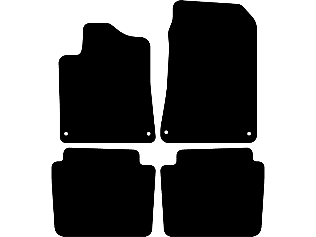 Tappetini per Citroën C6 2005 - 2012