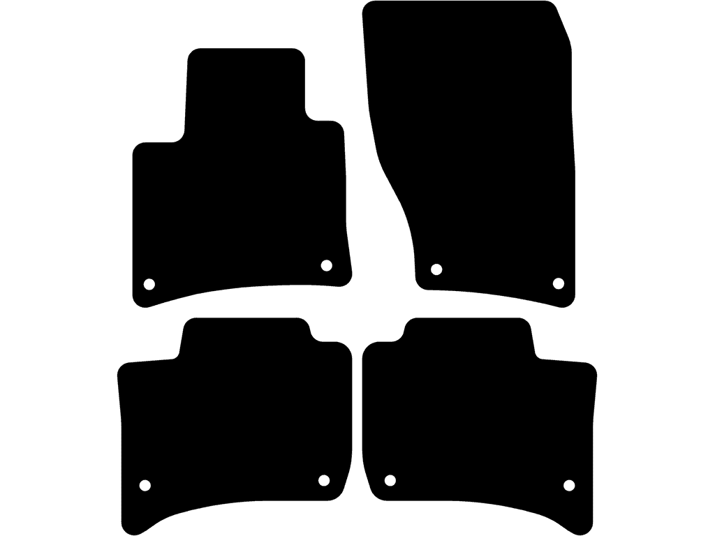 Tappetini per Volkswagen Touareg 2010 - 2018