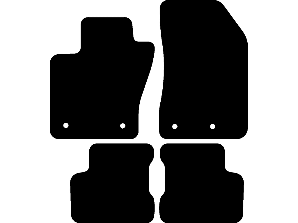 Distanza punti di fissaggio (Passeggero) 18 cm | Versione 2