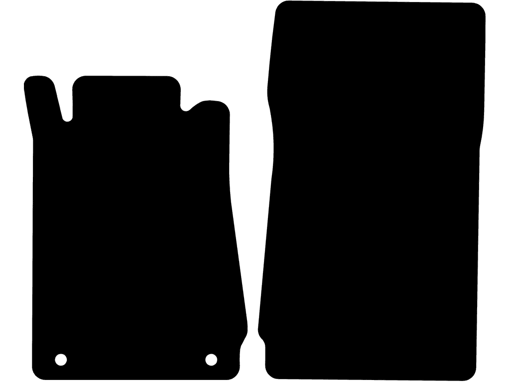 Lato passeggero senza sistema di fissaggio