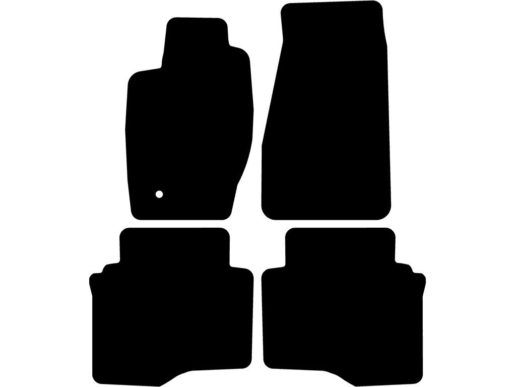 Tappetini per Jeep Commander 2006 - 2010