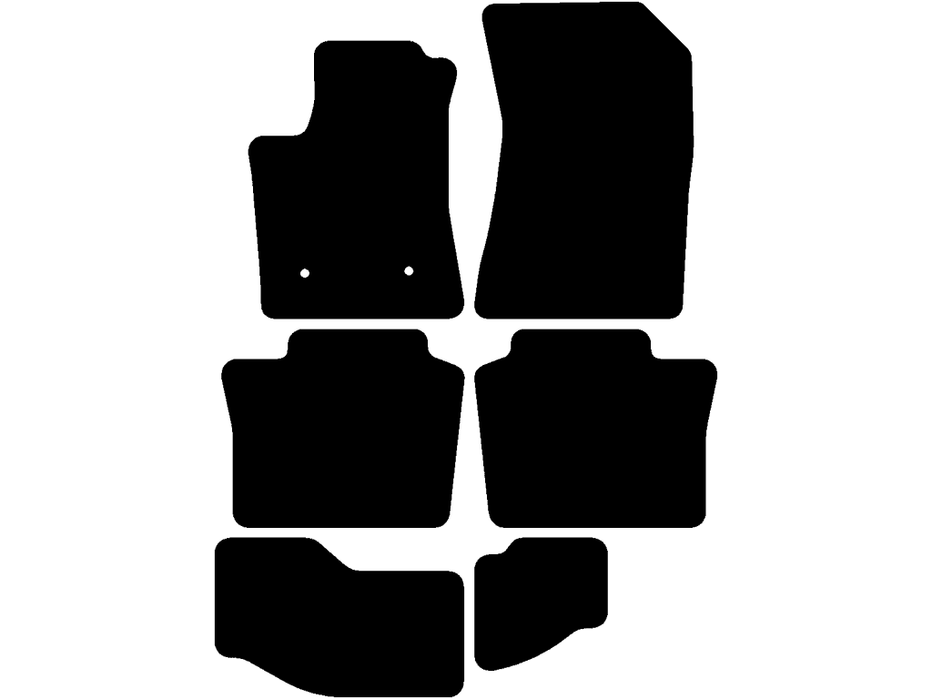 7 posti | Adatto a versione con pavimento inclinato (lato guida & passeggero)