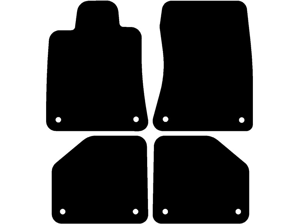 Tappetini per Aston Martin DBX 2020 - 2026