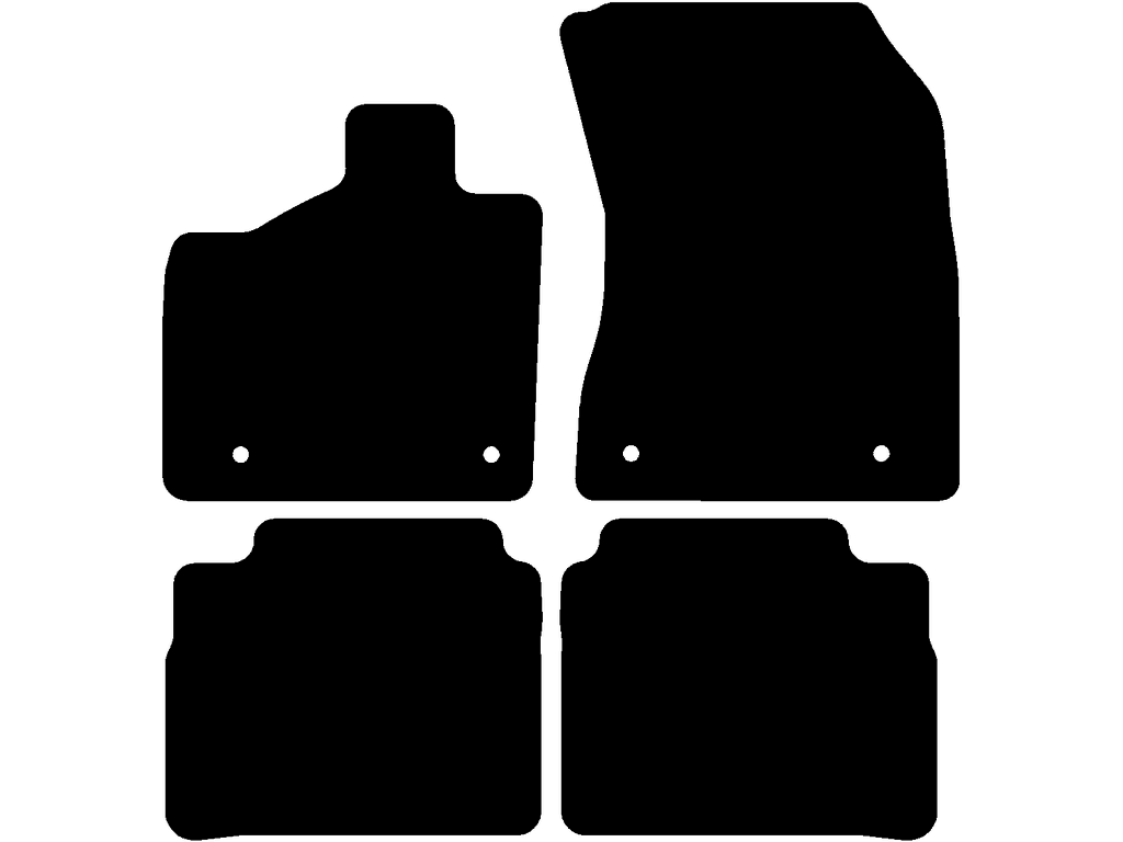 5 posti | Versione 2 | Distanza punti di fissaggio (conducente) 30,8 cm