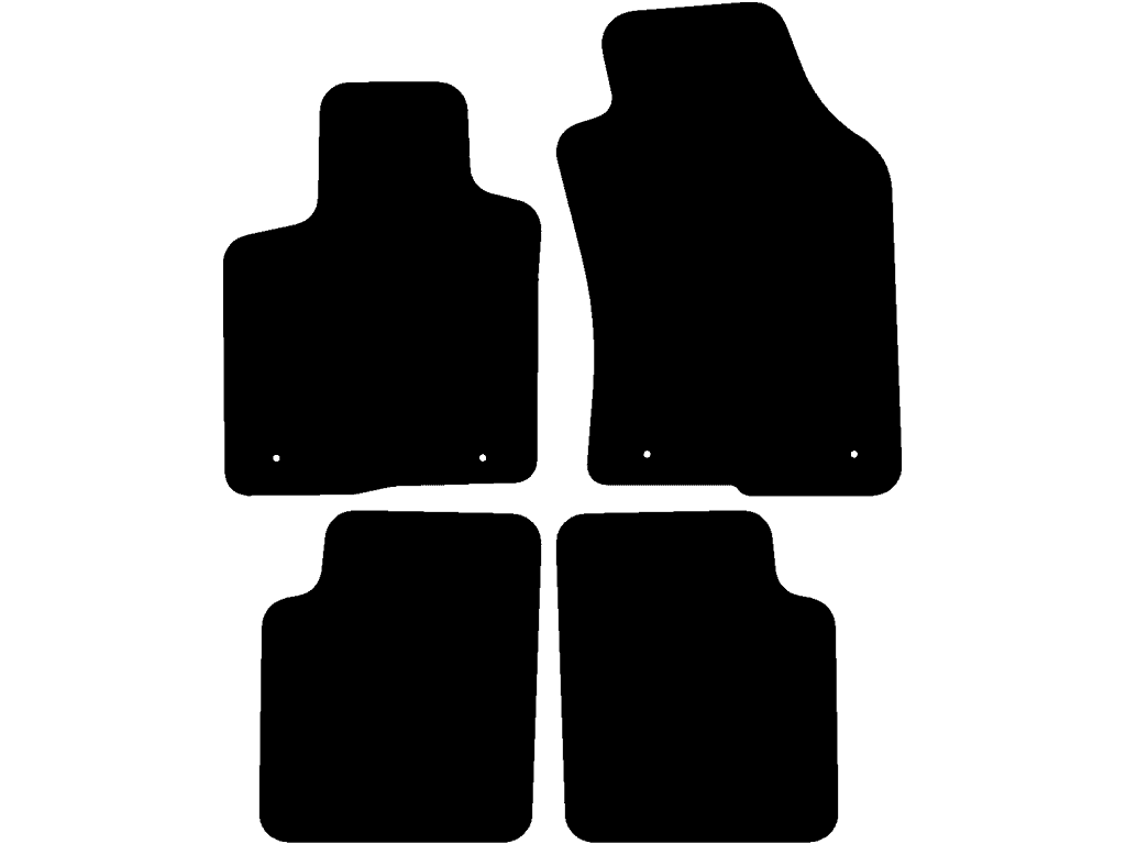 Lato passeggero con sistema di fissaggio