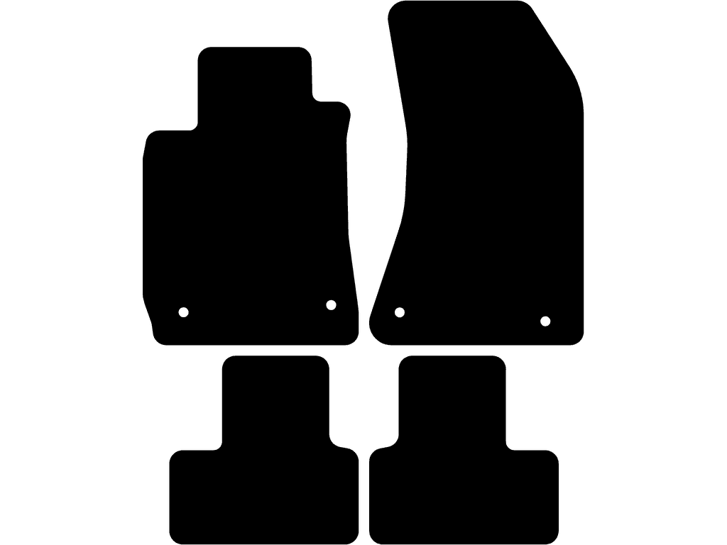 Lato passeggero con sistema di fissaggio | Sistema di fissaggio: Clip