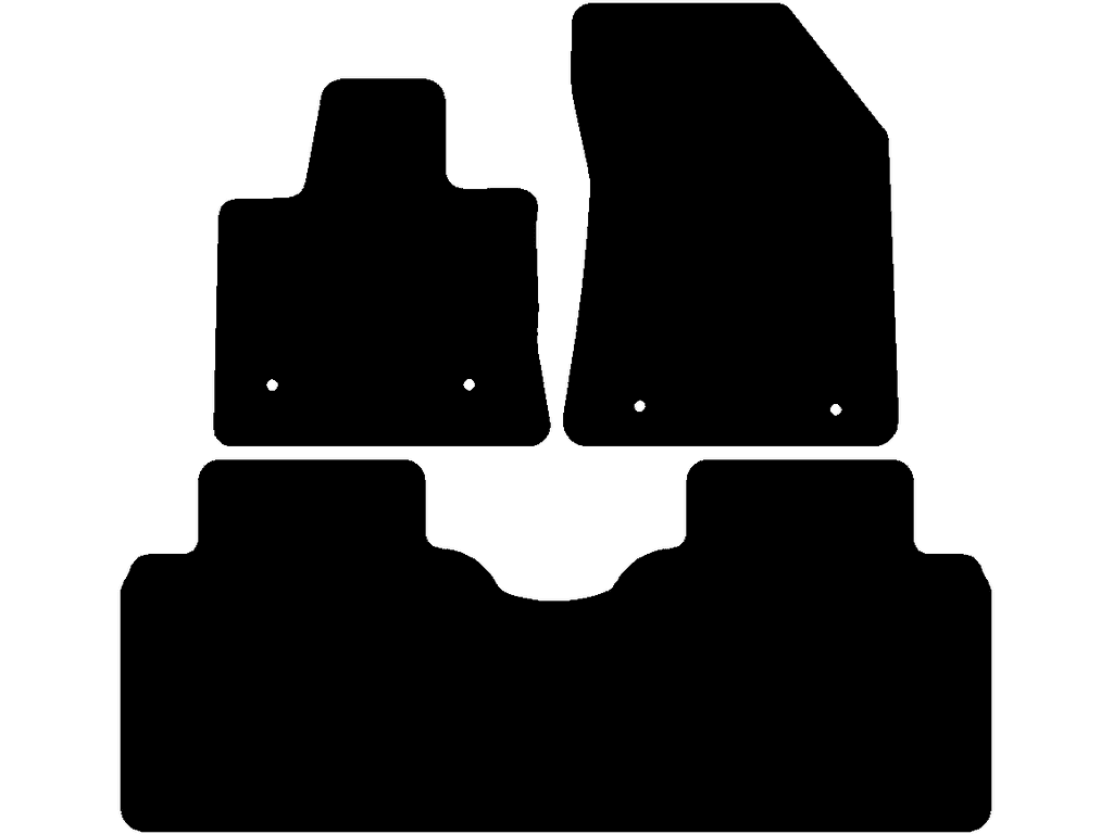 Tappetini per Lynk & Co 02 2024 - 2026