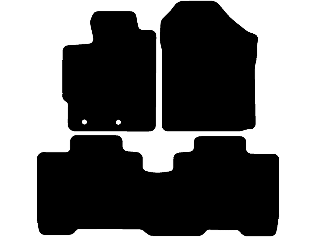 Tappetini per Toyota Verso-S 2010 - 2015