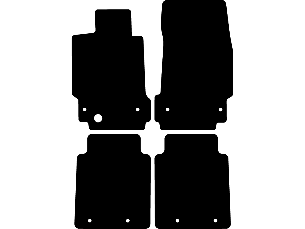 Tappetini per Maserati Quattroporte V 2003 - 2013