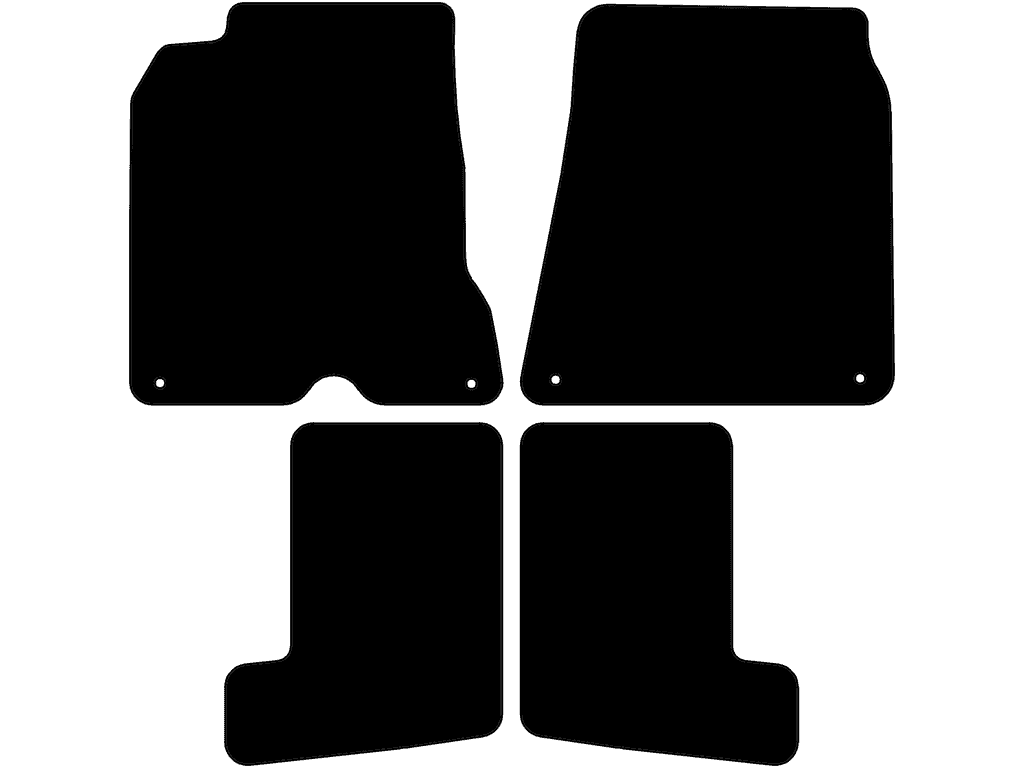 Con pulsanti per il bagagliaio/carburante sulla portiera | Sistema di fissaggio: Clip