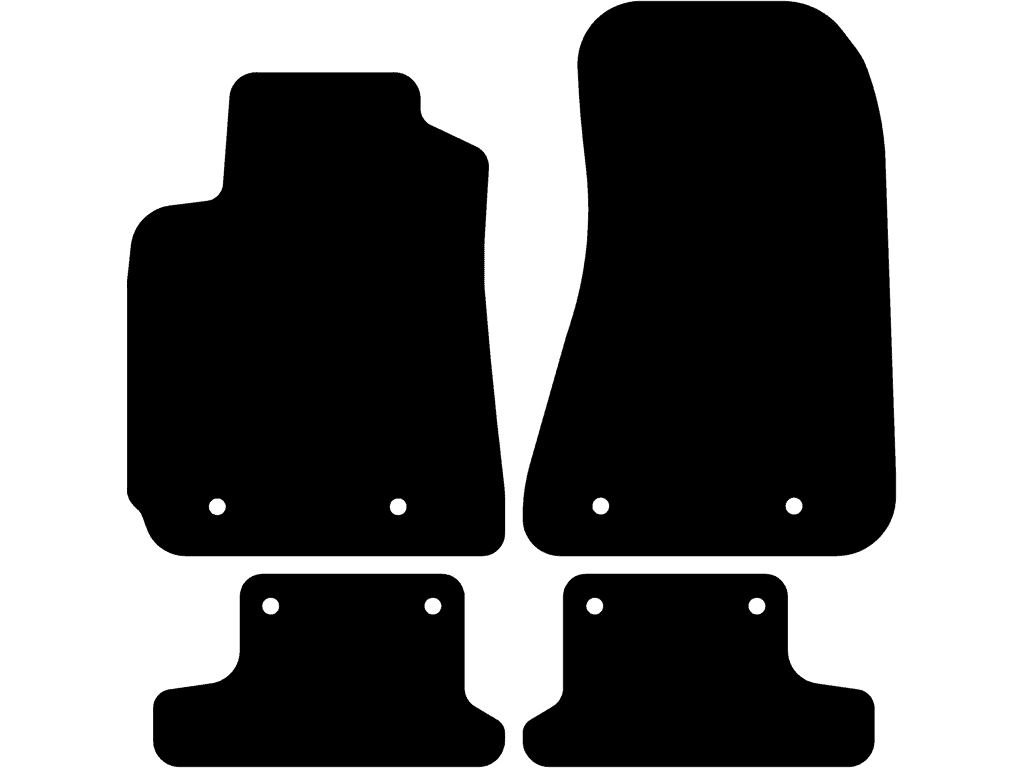 Tutti i tappetini con sistema di fissaggio