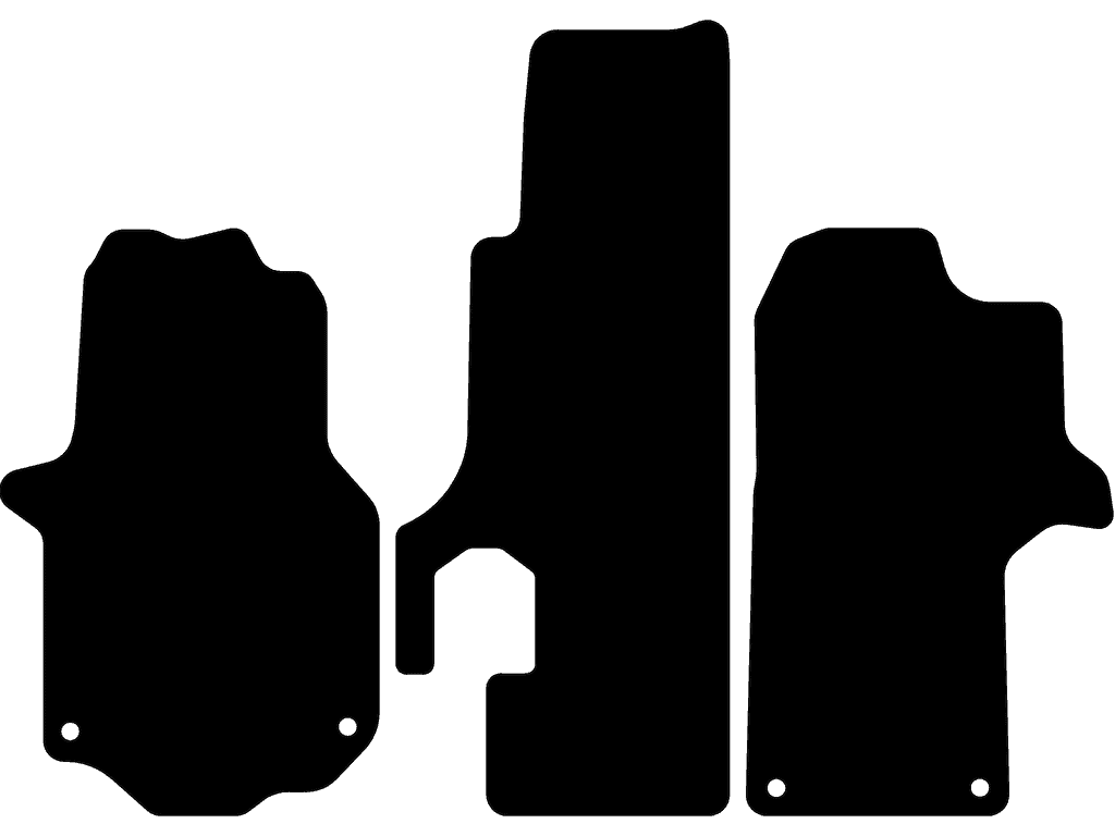 Sedile passeggero singolo | Con riscaldamento extra nel pavimento | Freno a mano tradizionale