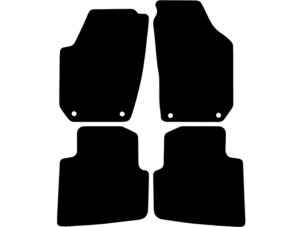 Tappetini per Skoda Roomster 2006 - 2015