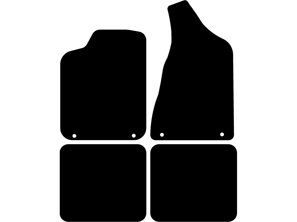 Tappetini per Audi 90 1987 - 1991