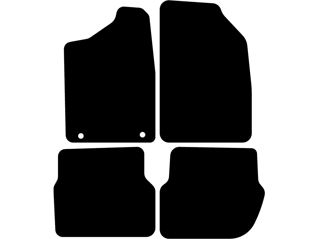 Tappetini per Audi 100 1982 - 1991