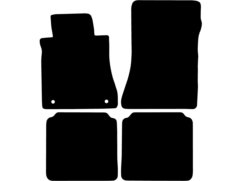 Tappetini per Mercedes Classe S W126 1979 - 1991