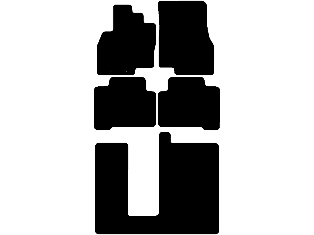 7 posti | Distanza punti di fissaggio (conducente) 13,7 cm