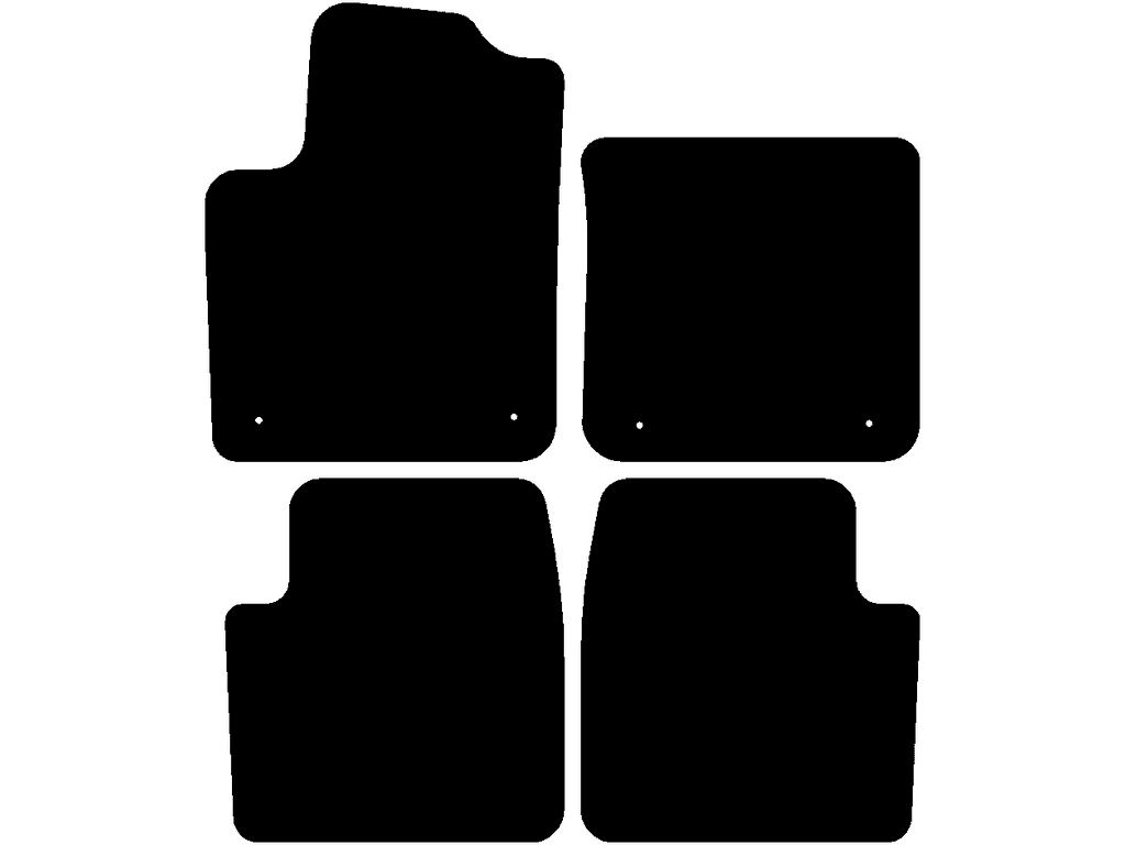 595/695 | Turismo | Tappetino del passeggero corto