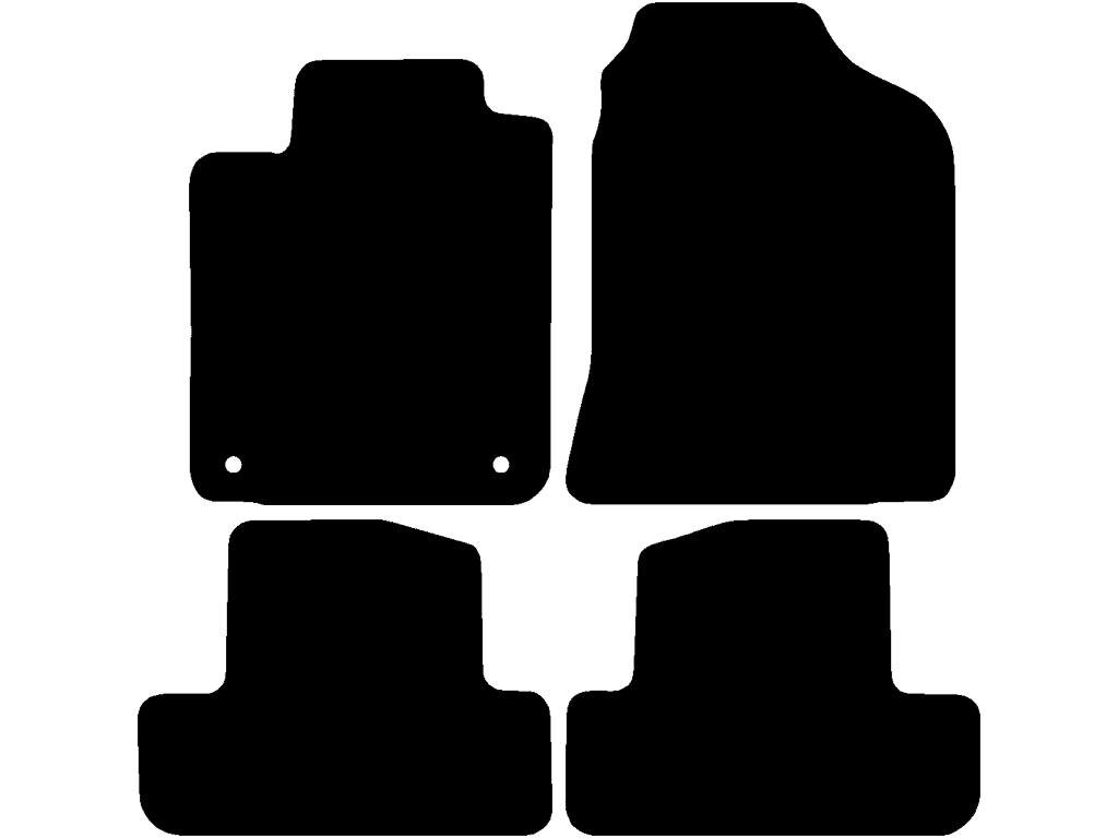 Tappetini per Toyota Corolla Verso 2002 - 2004