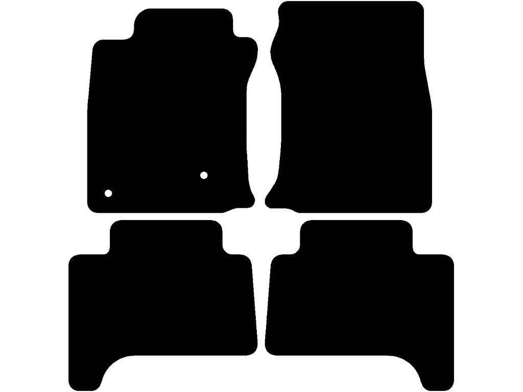 Tappetini per Toyota Landcruiser J12 2002 - 2009