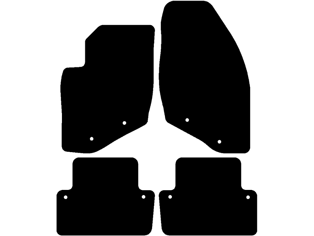 Tappetini per Volvo S70/V70/XC70 2000 - 2007