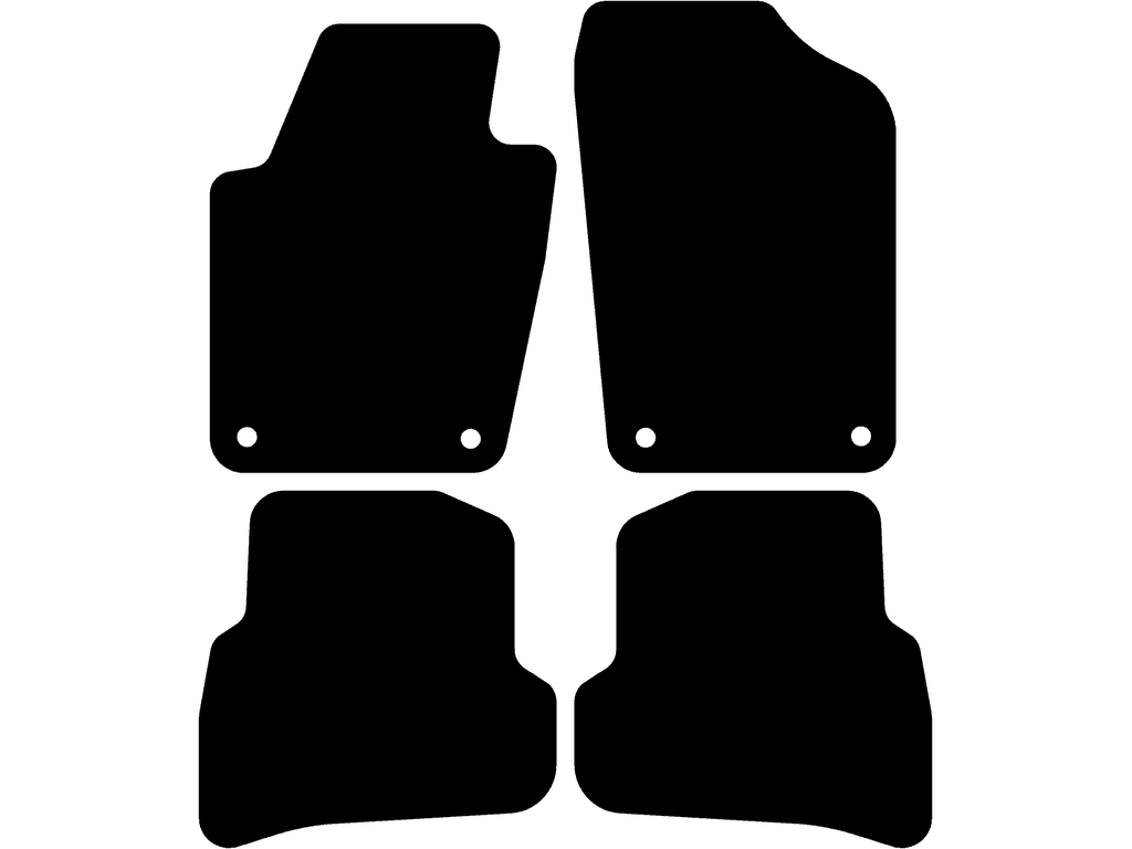 Tappetini per Volkswagen Polo 6C/6R 2009 - 2017