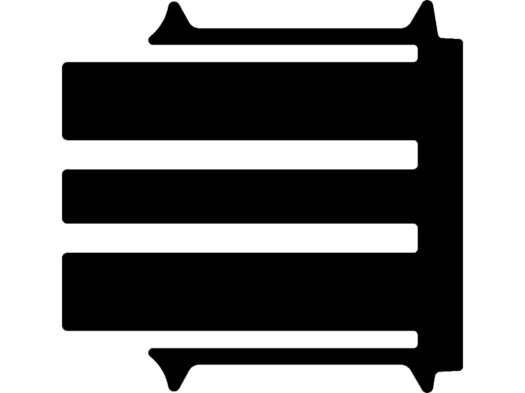 Posteriore | 6 binari | Doppia porta scorrevole