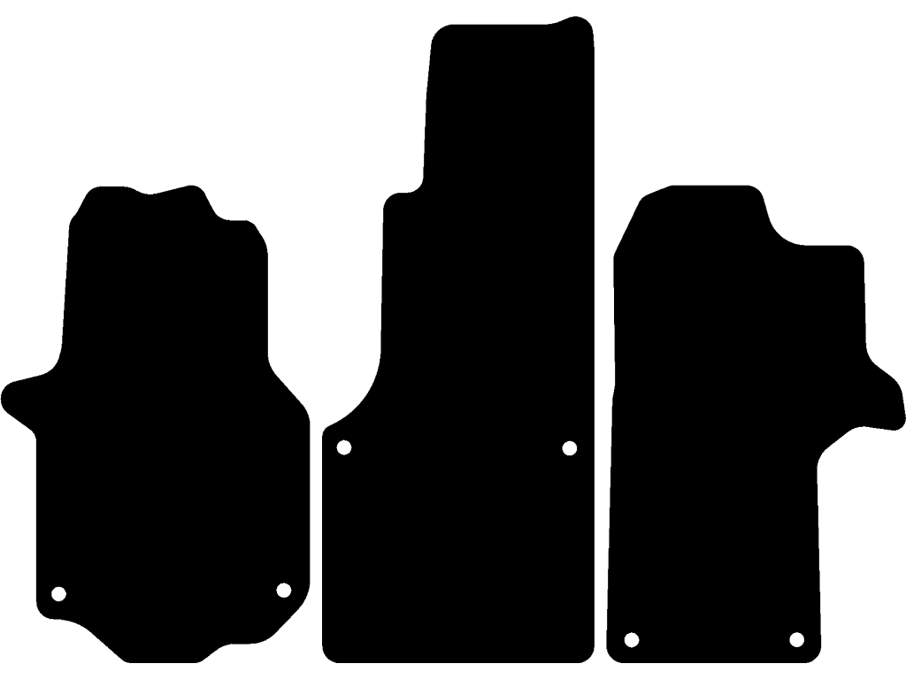 Sedile passeggero singolo | Senza riscaldamento extra nel pavimento | Freno di stazionamento elettrica