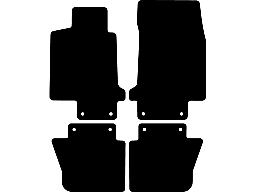 Tappetini per Maserati GranCabrio 2010 - 2019