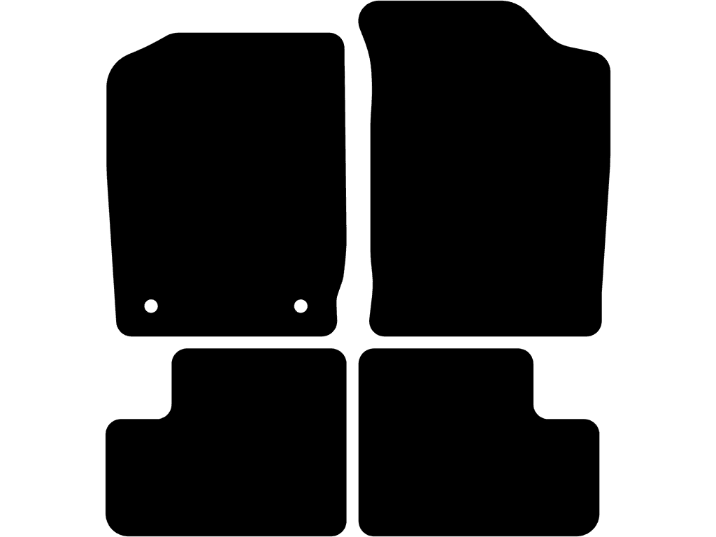 Tappetini per Daihatsu Cuore L701 1998 - 2002