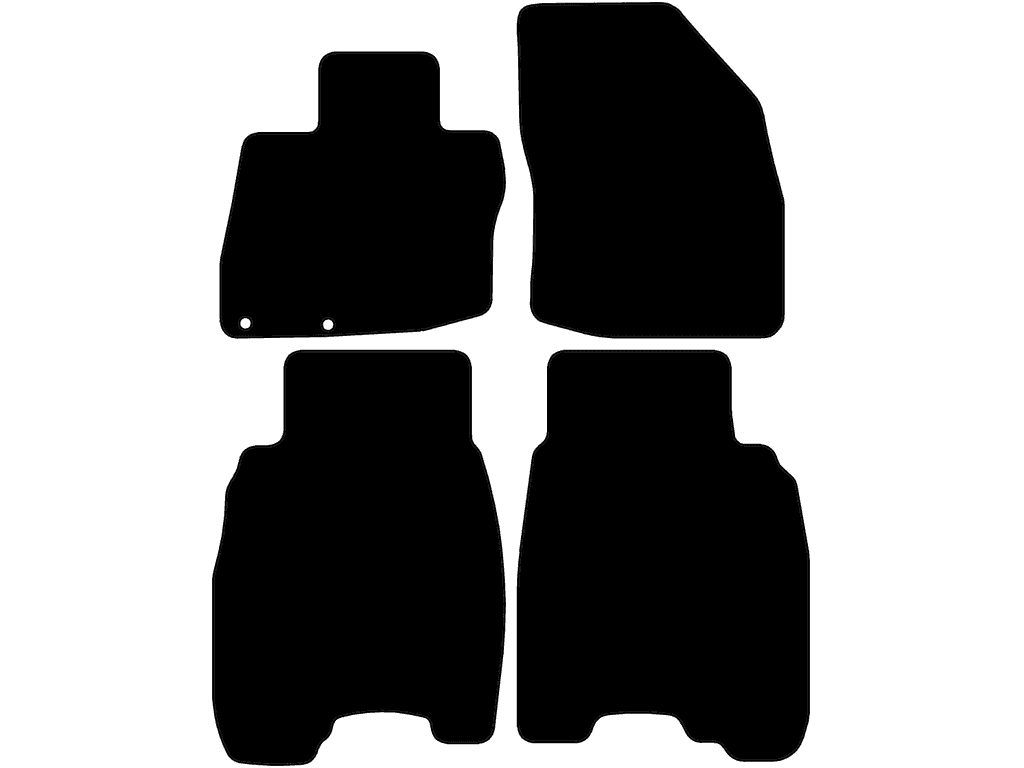 3/5 porte | Lato passeggero senza sistema di fissaggio | Sistema di fissaggio: Clip (26mm)| Versione 1