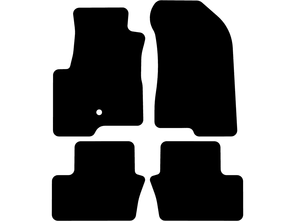 Lato passeggero senza sistema di fissaggio