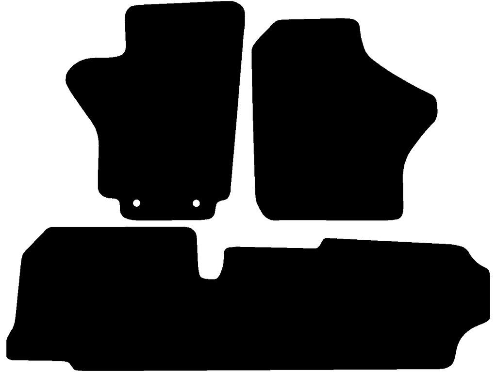 Tappetini per Hyundai H200 A1 Powervan 1997 - 2007