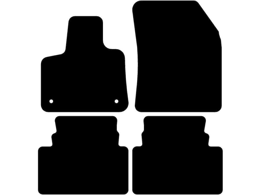 C5 Aircross | Benzina/Diesel | Due tappetini posteriori separati