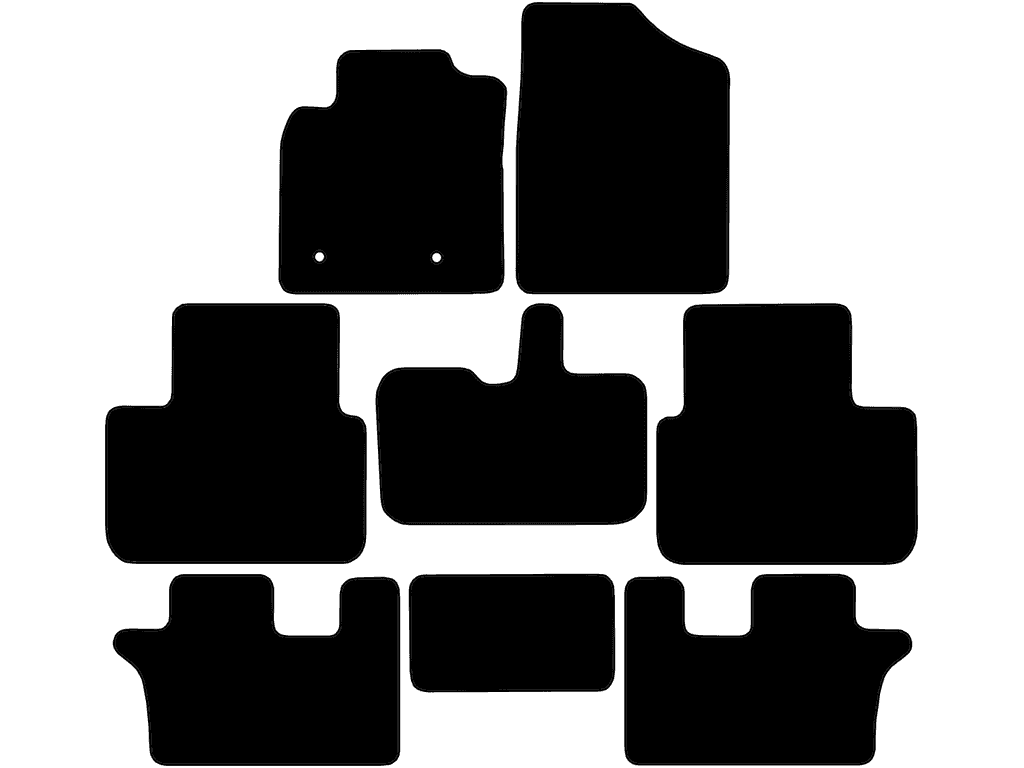 Tappetini per Toyota Avensis Verso 2001 - 2006