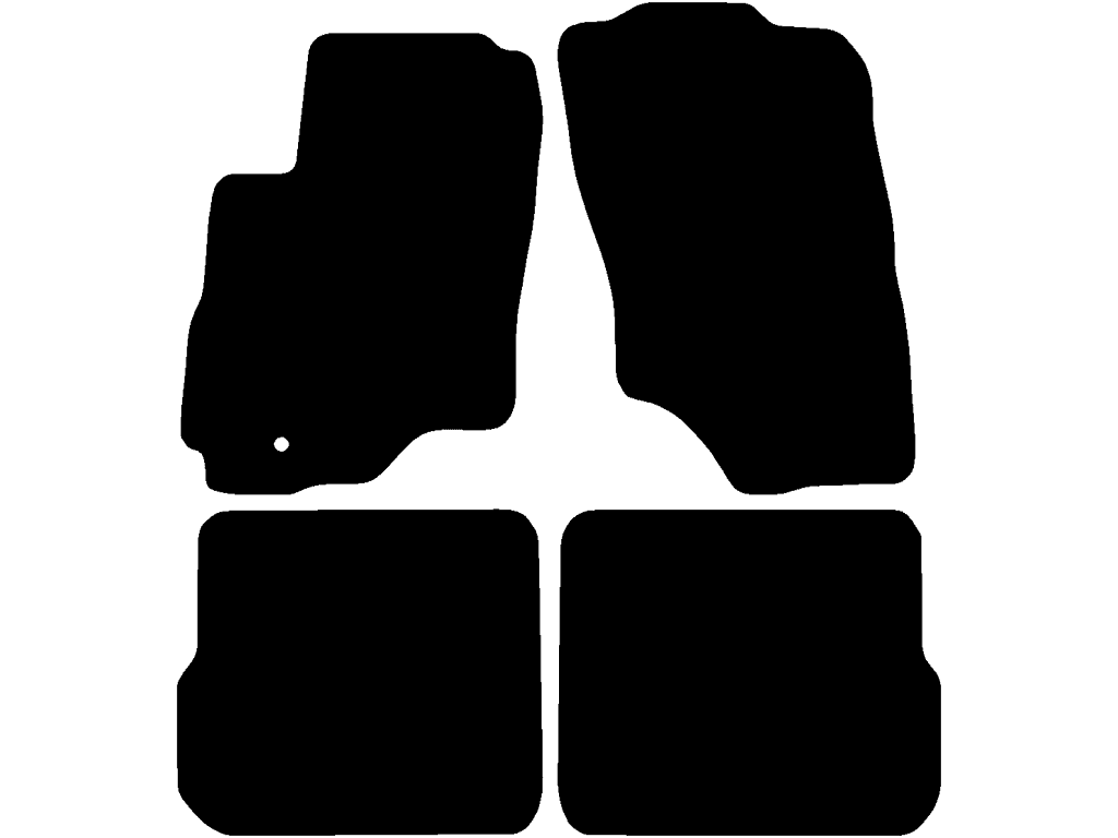 Tappetini per Mitsubishi Outlander 2003 - 2007