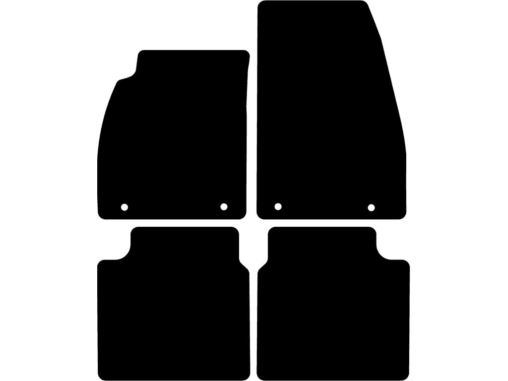 Tappetini per Saab 9-5 2010 - 2011