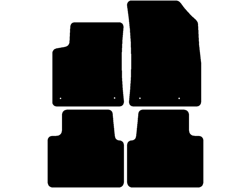 Sistema di fissaggio: Clip (14mm)