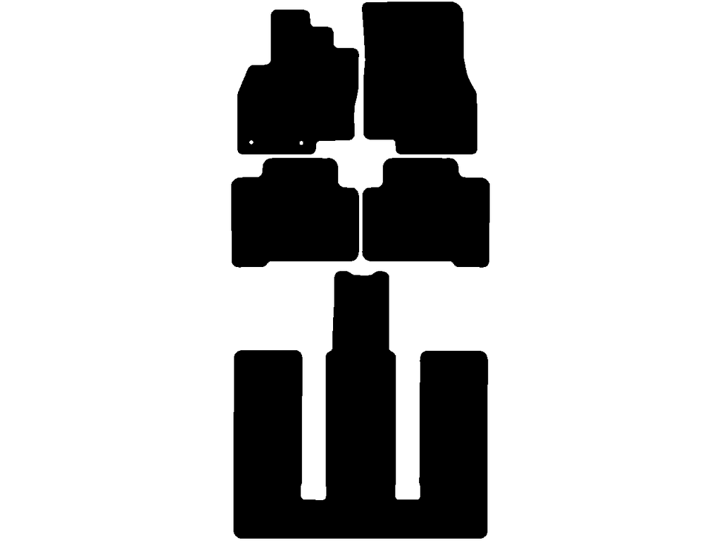 6 posti | Distanza punti di fissaggio (conducente) 21,2 cm