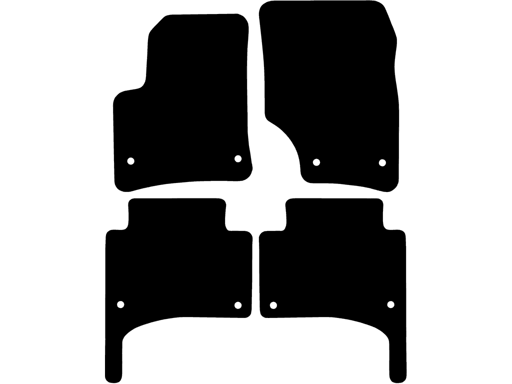 Tappetini per Porsche Cayenne 9PA 2003 - 2010