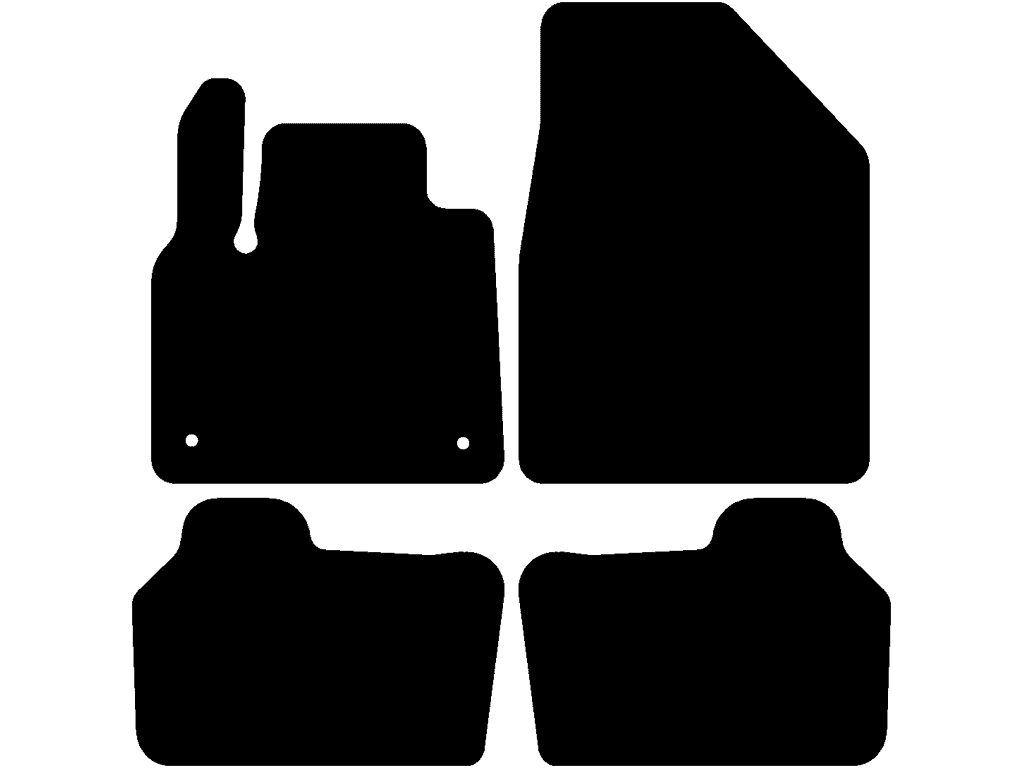 5 posti | Due tappetini posteriori separati