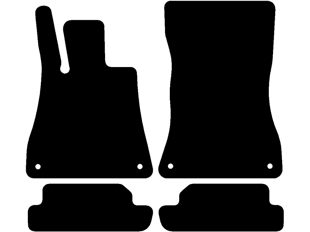 Tappetini per Mercedes AMG GT C192 2024 - 2026